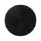 Armen Living Cirque 54" Round Black Wood and Metal Pedestal Dining Table LCCQDIBL - alternate 6